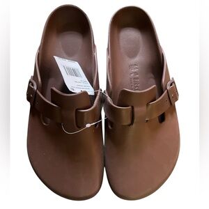 Birkenstock Men’s Boston Essentials EVA in Roast; New with tags